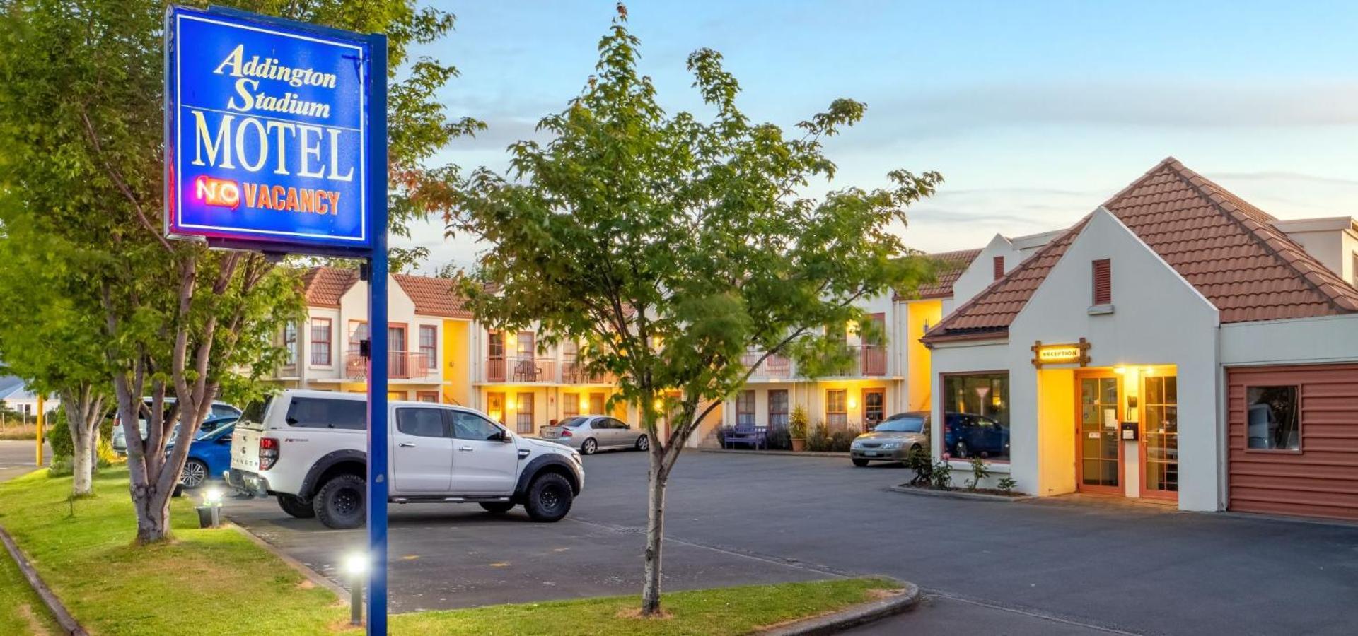 Addington Stadium Motel Крайстчерч Екстер'єр фото